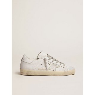 Super-Star Dream Maker sneakers in white color with reverse construction and hidden multicolor details