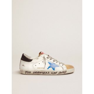 Super-Star sneakers with printed blue star