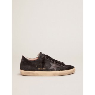 Super-Star Penstar sneakers in black mesh and leather