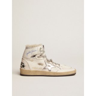 Sky-Star sneakers with signature on the ankle and shearling lining
