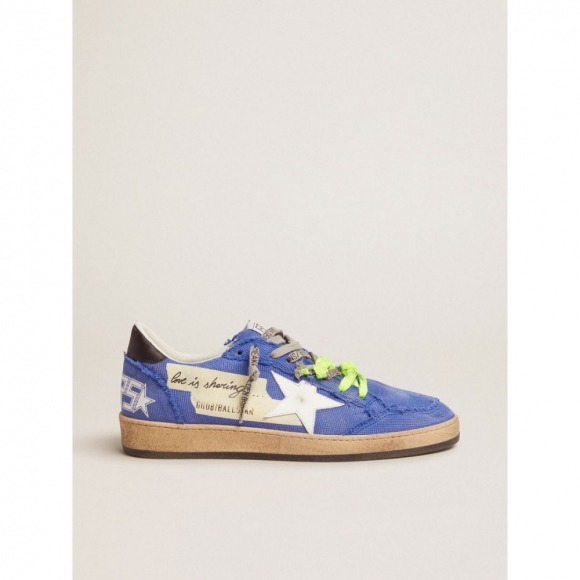 Dream Maker Collection blue Ball Star sneakers in canvas and adhesive tape on the side