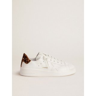 Men's Purestar sneakers with leopard-print heel tab