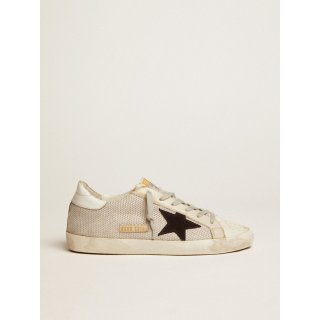 Super-Star sneakers in leather with mesh insert
