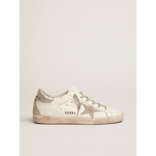 Super-Star sneakers with silver-coloured heel tab and metal stud lettering