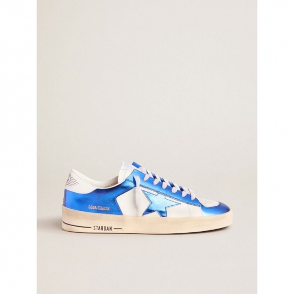 Blue and white Stardan sneakers