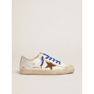 V-Star sneakers LTD with snake-print vertical strip and blue laces