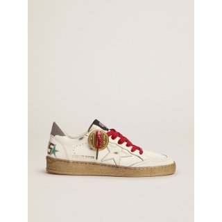 Ball Star Game EDT Capsule Collection sneakers in white leather with multicolored lettering