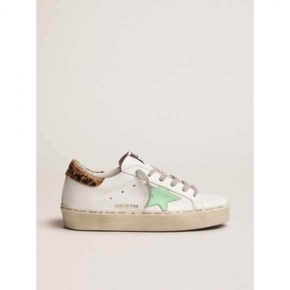 Hi Star sneakers with leopard-print heel tab