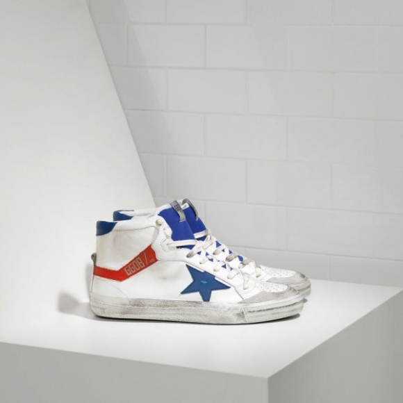 Golden Goose 2.12 Sneakers In Leather With Leather Star Women