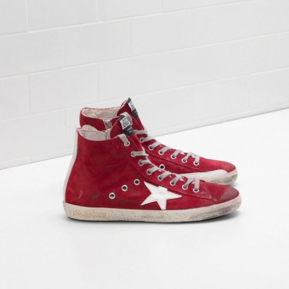 Golden Goose Francy Sneakers Red Men