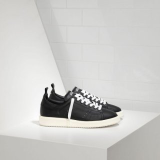 Golden Goose Starter Sneakers In Calf Leather Black Women