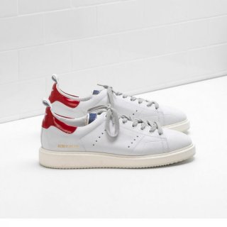 Golden Goose Starter Sneakers Upper In Nubuck White Men