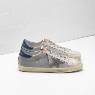 Golden Goose Super Star Sneakers Blue Women