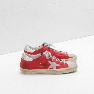 Golden Goose Super Star Sneakers Bright Red Women