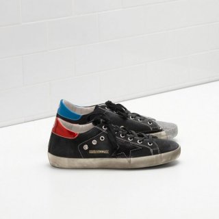 Golden Goose Super Star Sneakers In Suede Black Women