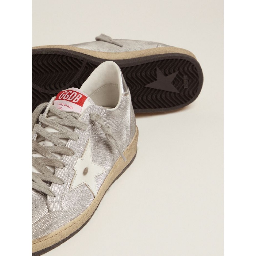 Ball Star LTD sneakers in silver leather